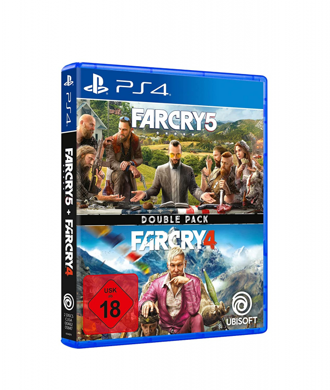 Far Cry 4 & Far Cry 5 Double Pack [uncut] (deutsch spielbar) (DE USK) (PS4)
