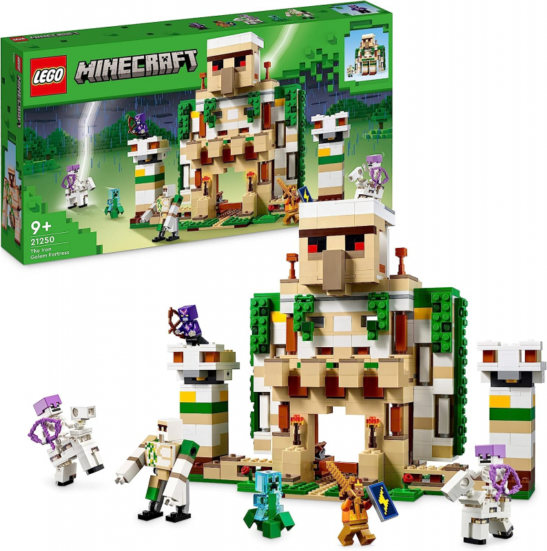 LEGO® Minecraft 21250 Die Eisengolem-Festung [neu]