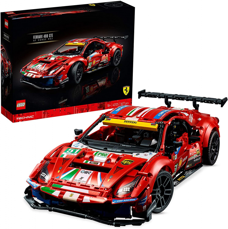 LEGO Technic 42125 Ferrari 488 GTE “AF Corse #51” [neu]