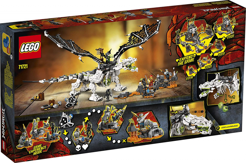 LEGO Ninjago 71721 Drache des Totenkopfmagiers [neu]