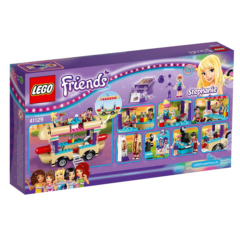 LEGO Friends 41129 - Hot-Dog-Stand im Freizeitpark [neu]