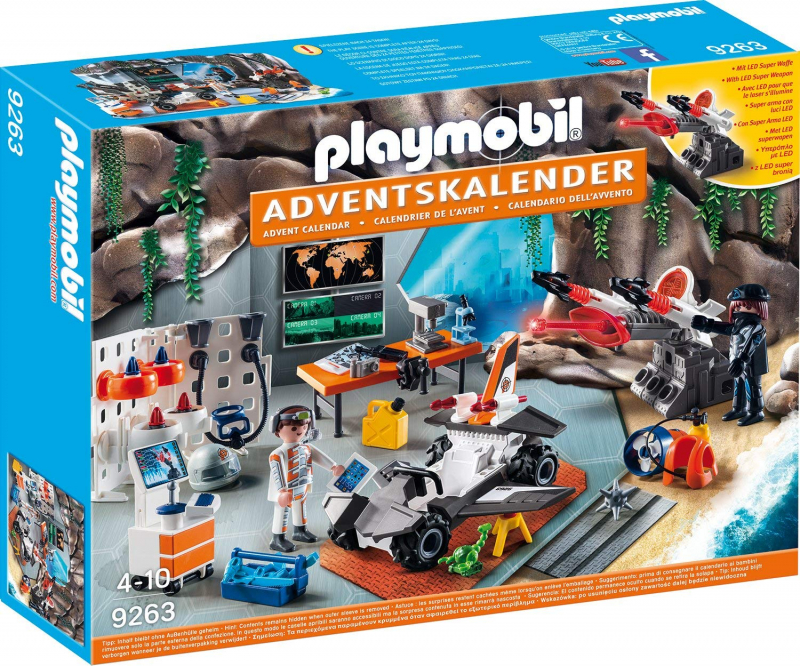 Playmobil 9263 - Adventskalender Spy Team Werkstatt [neu]