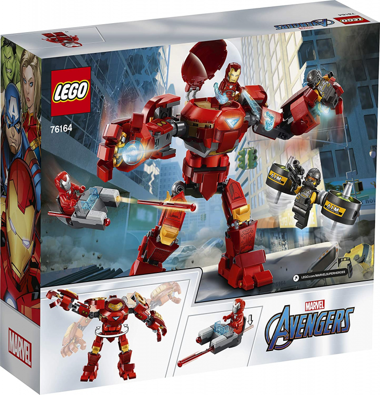LEGO Super Heroes 76164 Iron Man Hulkbuster vs. A.I.M.-Agent [neu]