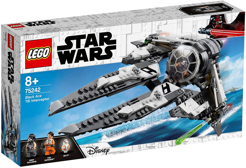 LEGO Star Wars 75242 TIE Interceptor - Allianz-Pilot [neu]