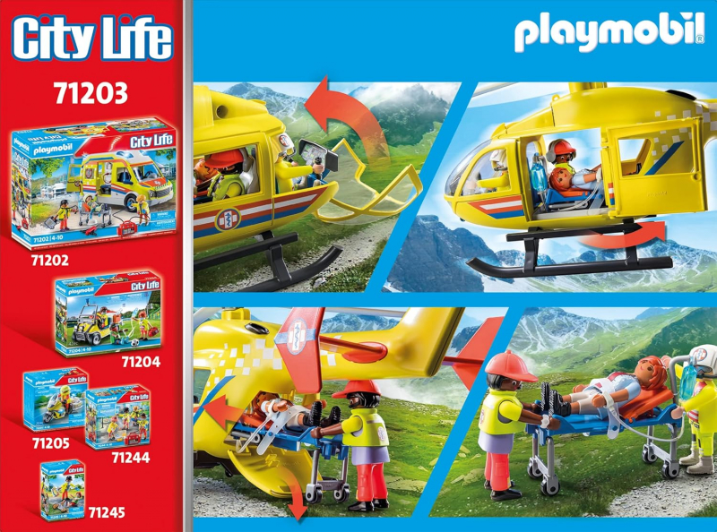 Playmobil® City Life 71203 Rettungshelikopter [neu]