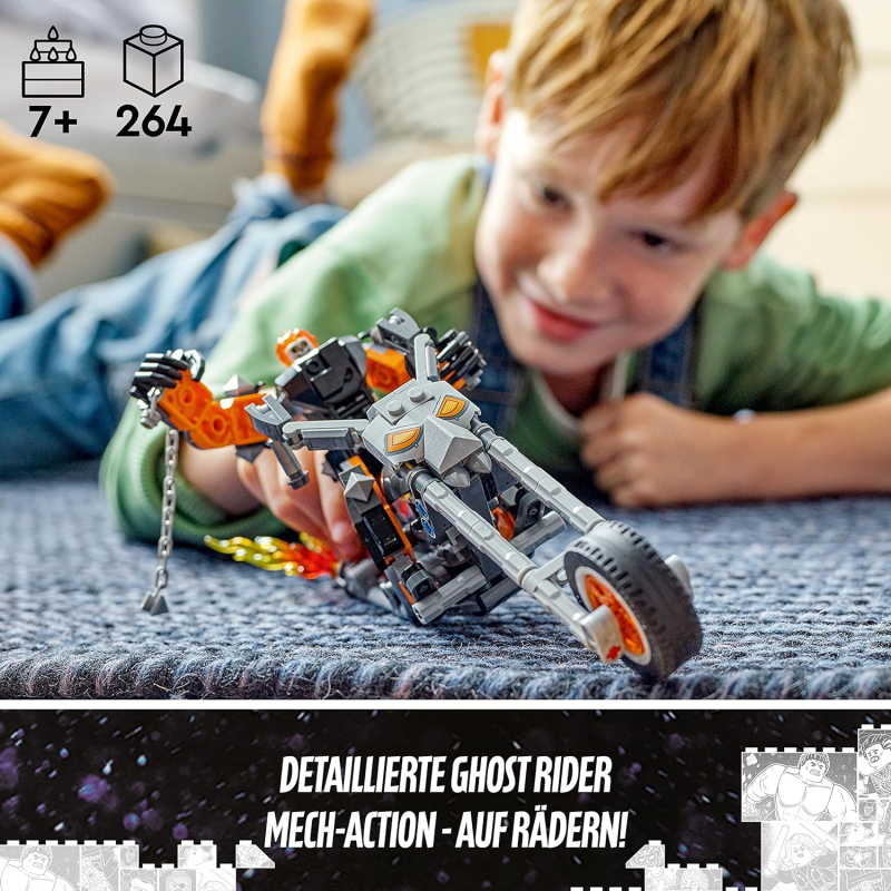 LEGO® Super Heroes 76245 Ghost Rider mit Mech & Bike [neu]