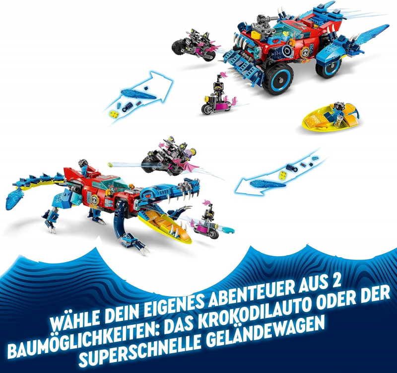 LEGO® Dreamzzz 71458 Krokodilauto [neu]