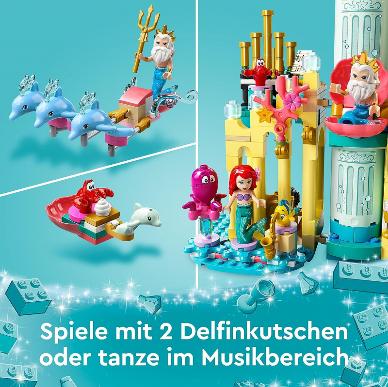 LEGO® Disney 43207 Arielles Unterwasserschloss [neu]
