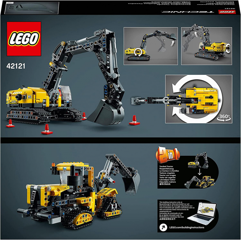 LEGO Technic 42121 Hydraulikbagger [neu]