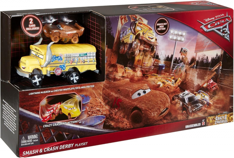 Disney Pixar Cars 3 Crazy 8 Crashers ‎DXY95 [neu]