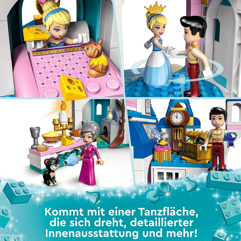 LEGO® Disney Princess 43206 Cinderellas Schloss [neu]