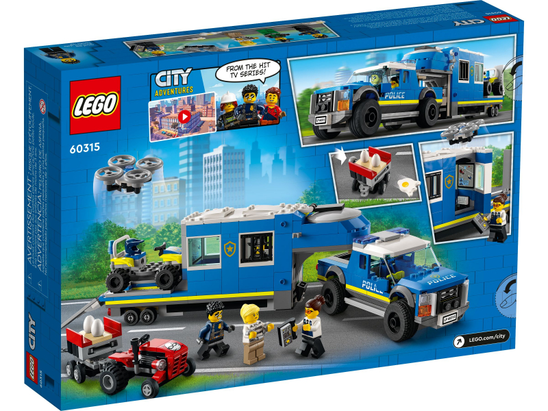 LEGO® City 60315 Mobile Polizei-Einsatzzentrale [neu]
