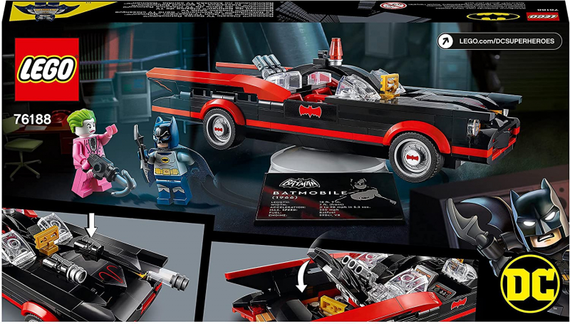 LEGO® Super Heroes 76188 Batmobile aus dem TV-Klassiker „Batman“ [neu]