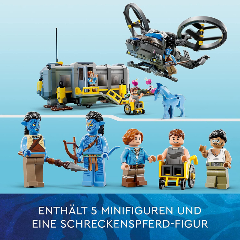 LEGO® Avatar 75573 Schwebende Berge Site 26 und RDA Samson [neu]