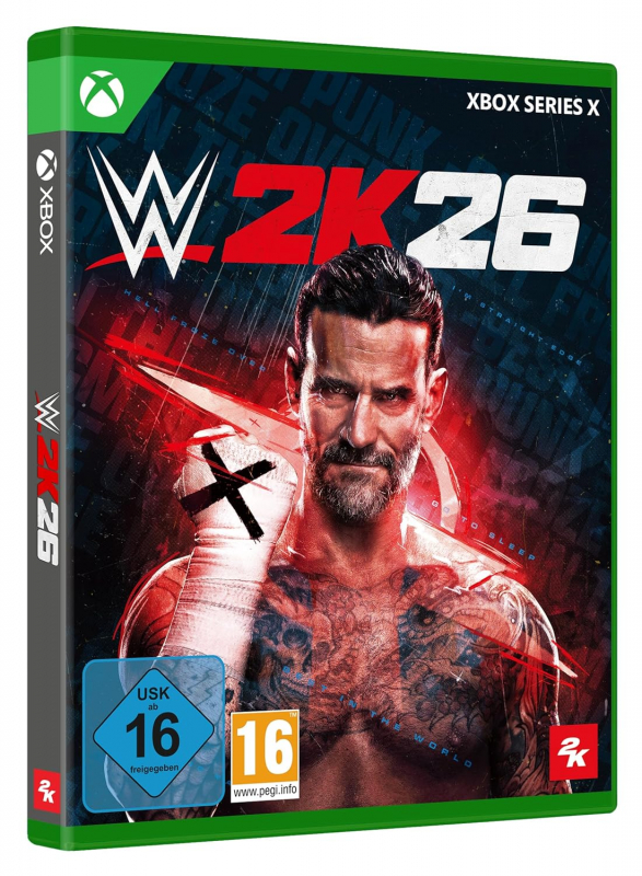 WWE 2K26 (deutsch spielbar) (DE USK) (XBOX Series X) inkl. JOE HENDRY PACK