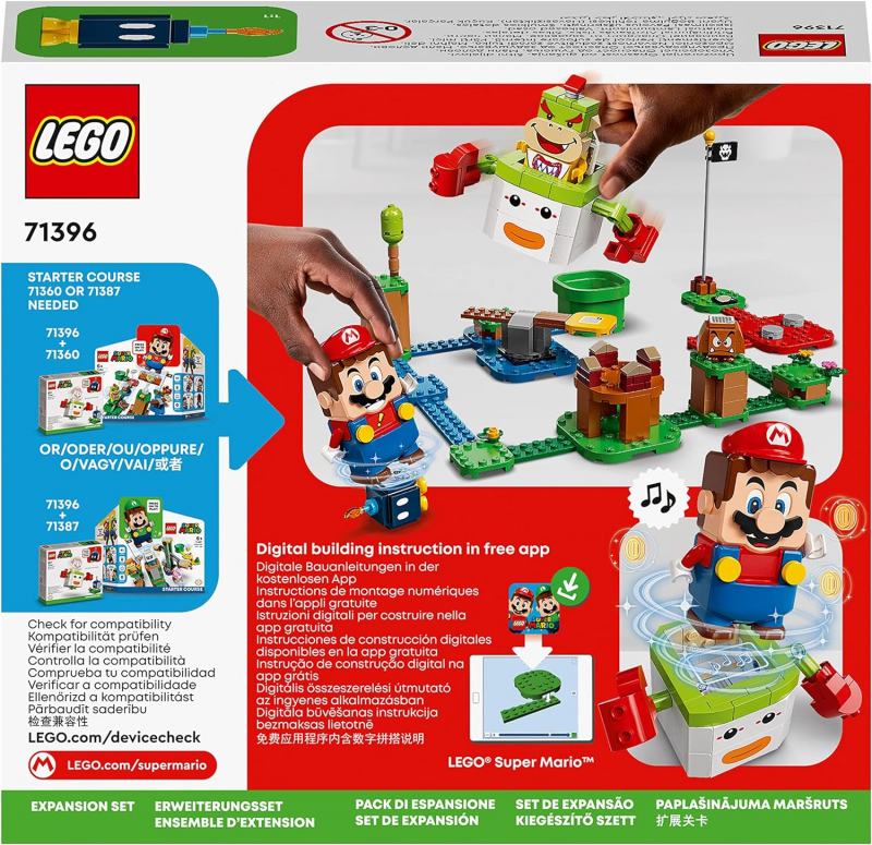 LEGO® Super Mario 71396 Bowser Jr‘s Clown Kutsche – Erweiterungsset [neu]