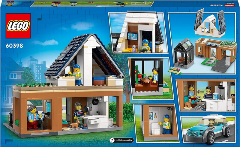 LEGO® City 60398 Familienhaus mit Elektroauto [neu]