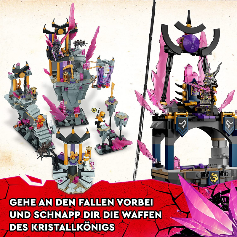 LEGO Ninjago 71771 Der Tempel des Kristallkönigs [neu]