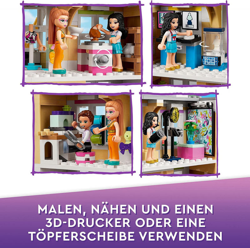 LEGO Friends 41711 Emmas Kunstschule [neu]