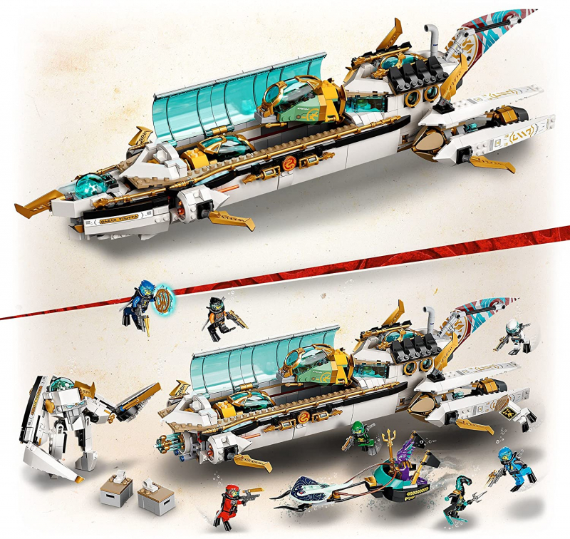 LEGO Ninjago 71756 Wassersegler [neu]