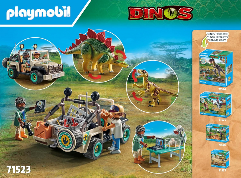 PLAYMOBIL Dinos 71523 Forschungscamp mit Dinos [neu]