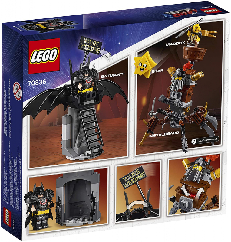 LEGO MOVIE 2 70836 Einsatzbereiter Batman und EisenBart [neu]