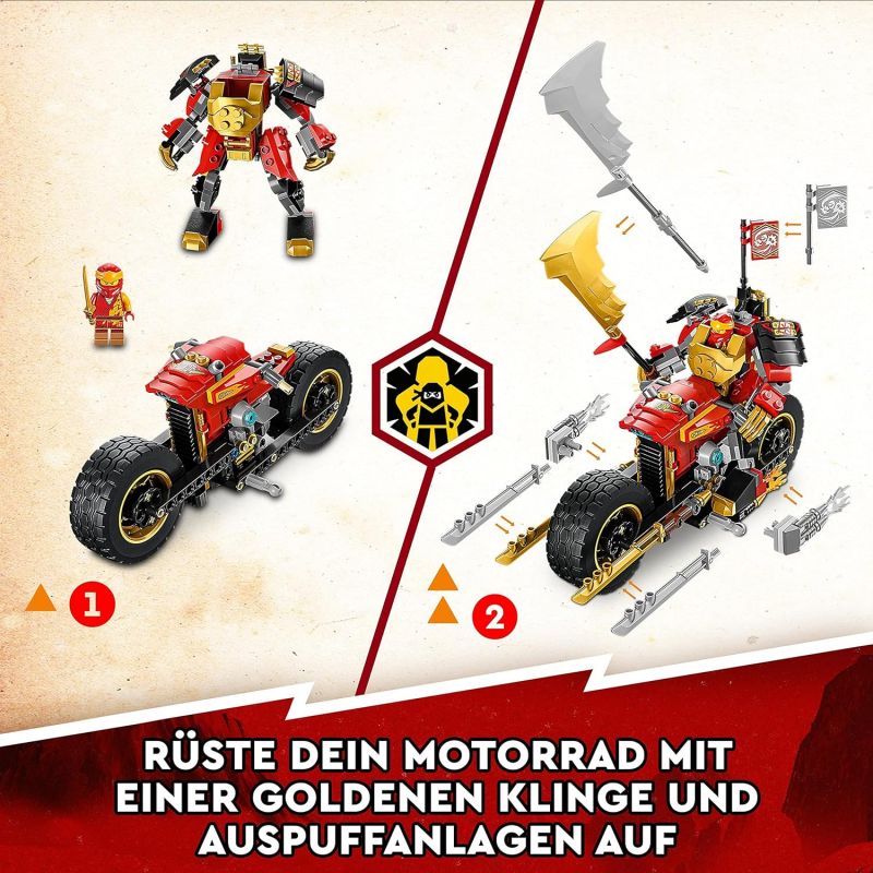 LEGO® Ninjago 71783 Kais Mech-Bike EVO [neu]