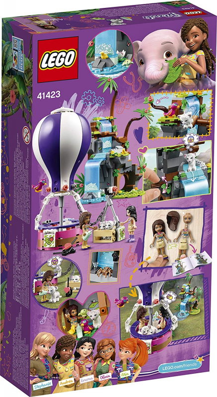 LEGO Friends 41423 Tiger-Rettung mit Heißluftballon [neu]