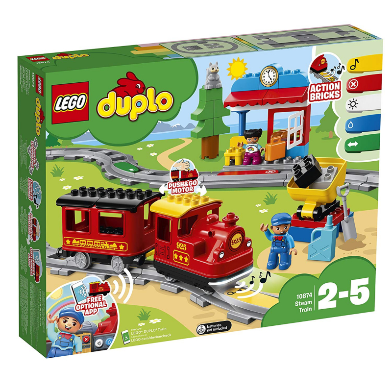 LEGO DUPLO Dampfeisenbahn 10874 Spielzeugeisenbahn [neu]