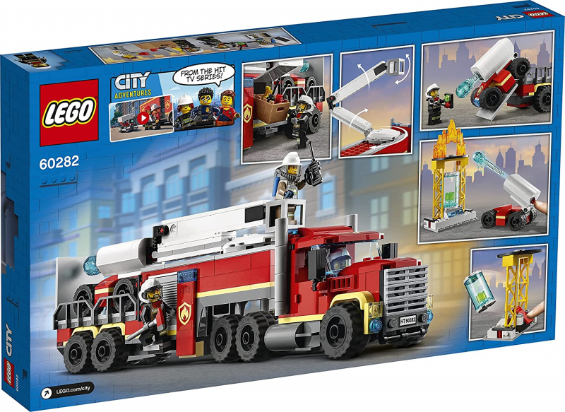 LEGO® City 60282 Mobile Feuerwehreinsatzzentrale [neu]