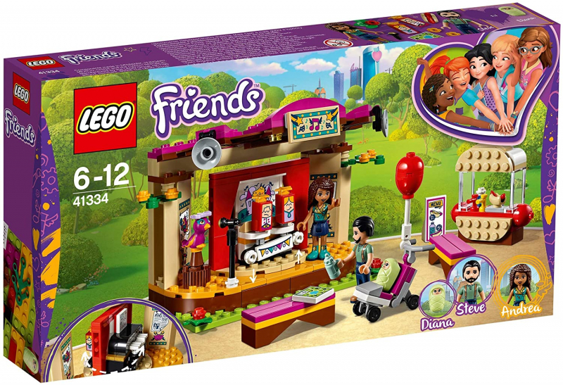 LEGO Friends 41334 Andreas Bühne im Park [neu]