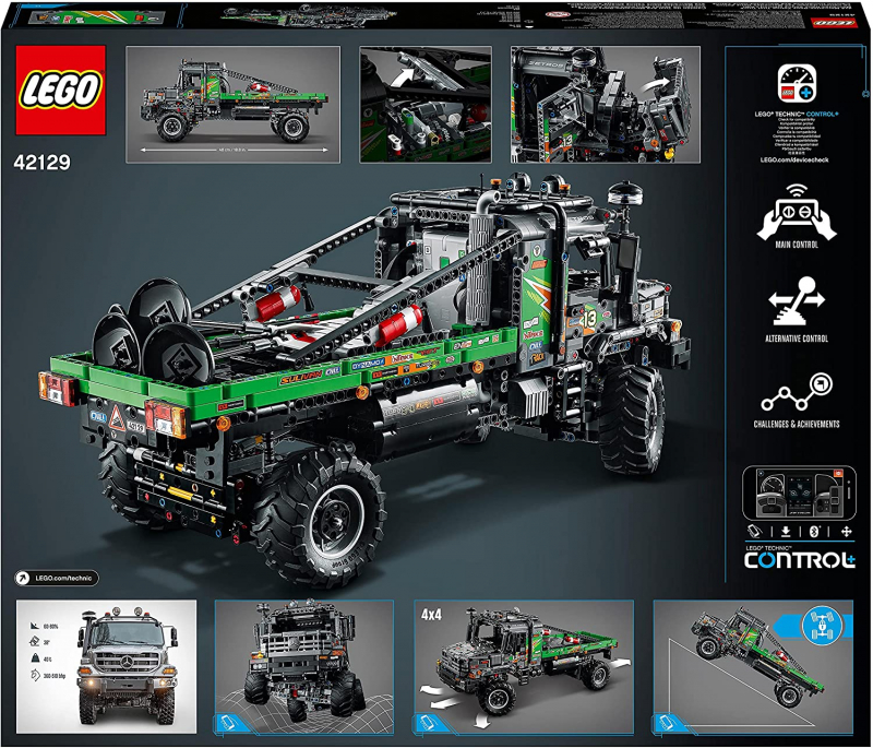 LEGO Technic 42129 4x4 Mercedes-Benz Zetros Offroad-Truck [neu]
