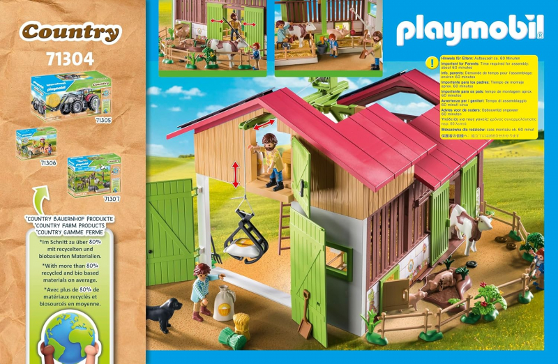 PLAYMOBIL® Country 71304 Großer Bauernhof [neu]