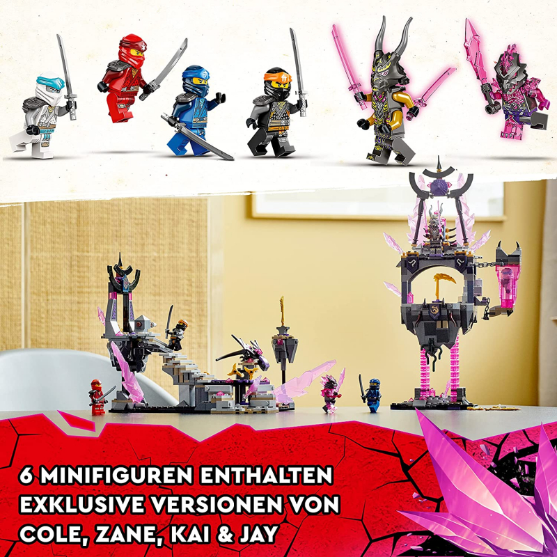 LEGO Ninjago 71771 Der Tempel des Kristallkönigs [neu]