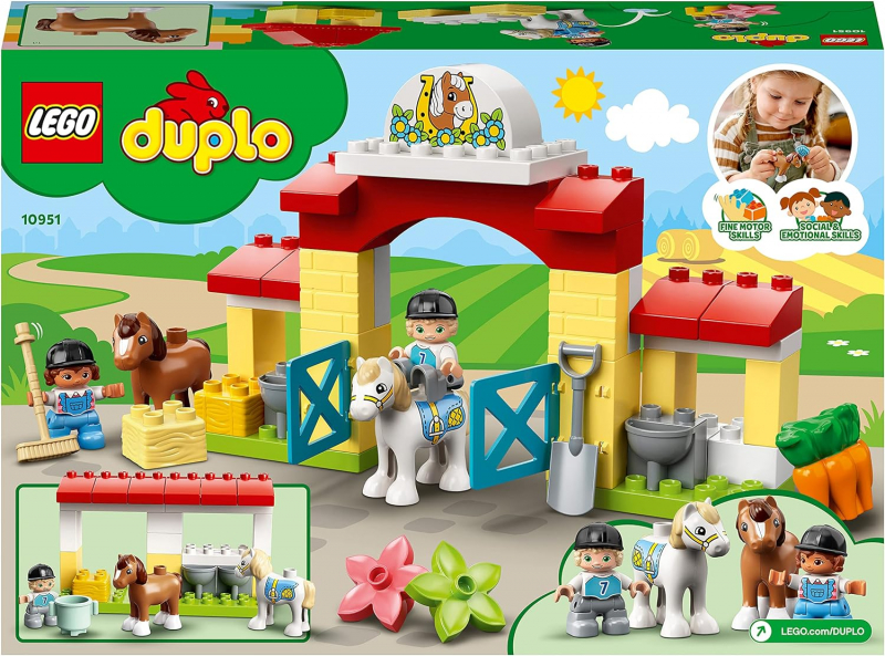 LEGO Duplo 10951 Pferdestall und Ponypflege [neu]