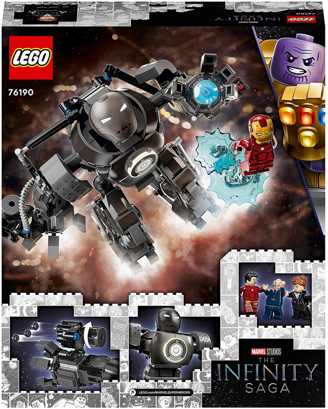LEGO® Marvel Super Heroes™ 76190 Iron Man und das Chaos durch Iron Monger [neu]