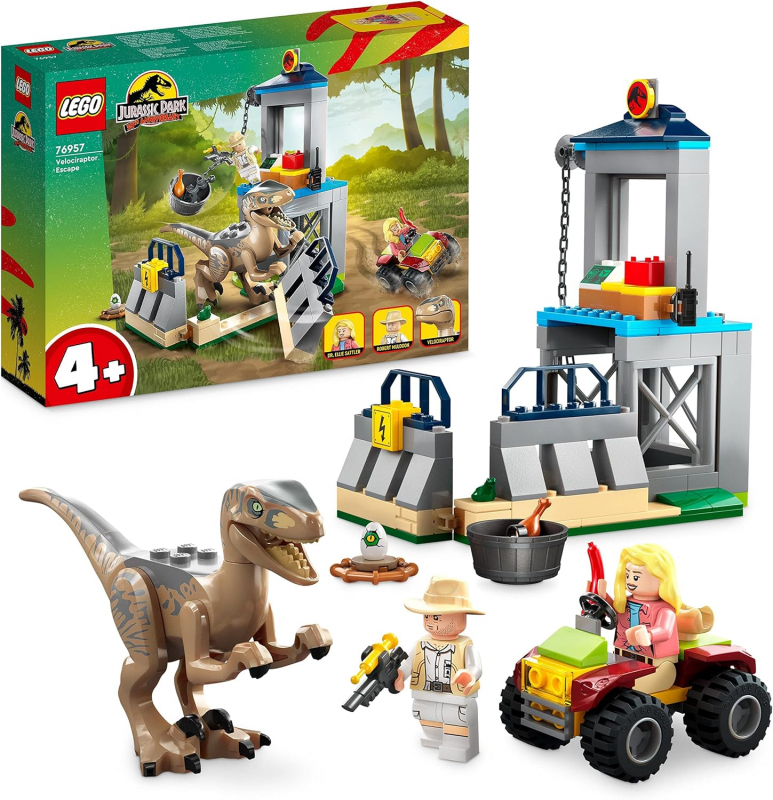 LEGO® Jurassic World 76957 Flucht des Velociraptors [neu]