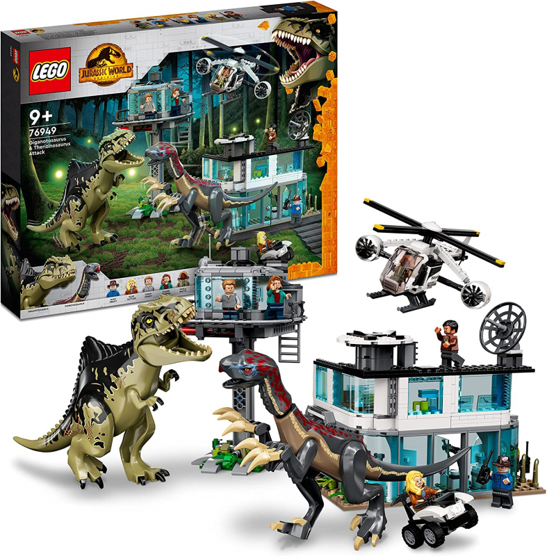 LEGO Jurassic World 76949 Giganotosaurus & Therizinosaurus Angriff [neu]