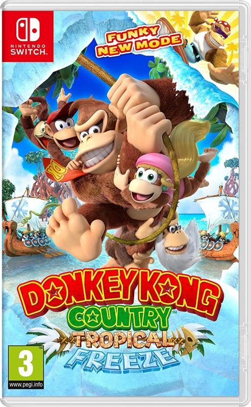 Donkey Kong Country Tropical Freeze (deutsch spielbar) (AT PEGI) (Nintendo Switch)