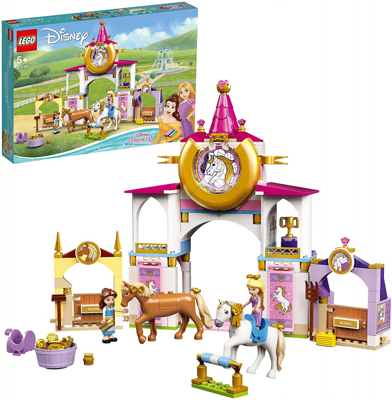 LEGO® Disney Princess 43195 Belles und Rapunzels königliche Ställe [neu]