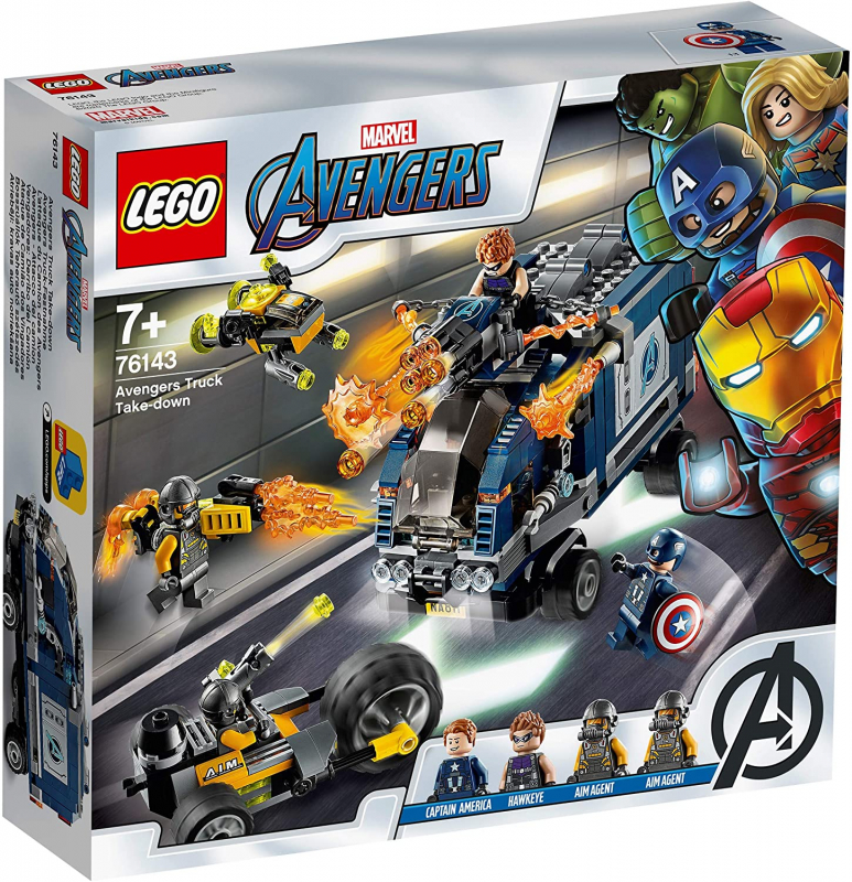 LEGO Super Heroes 76143 Avengers Truck-Festnahme [neu]