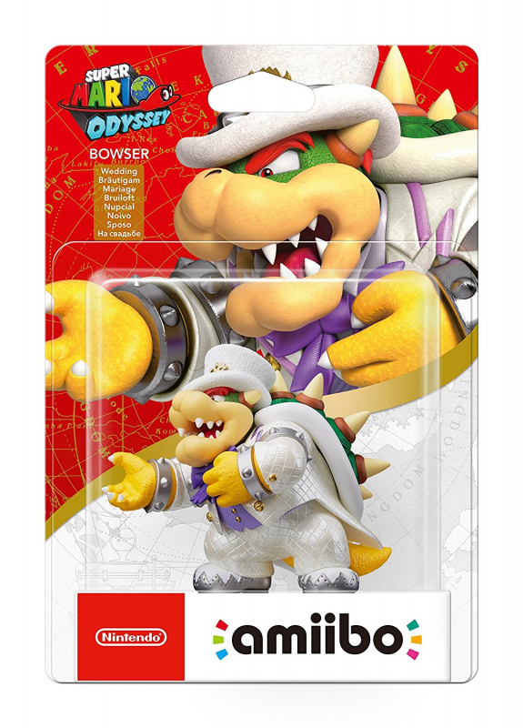 amiibo Super Mario Odyssey Bowser Bräutigam (Nintendo Wii U/Switch/3DS/New 3DS)