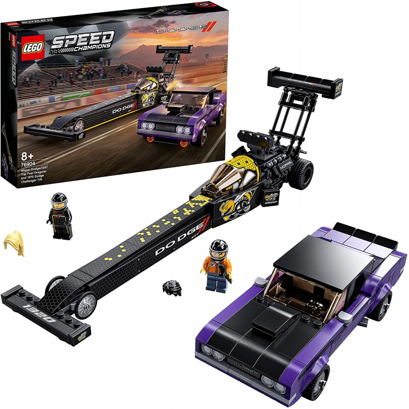 LEGO® Speed Champions 76904 Mopar Dodge//SRT Dragster & 1970 Dodge Challenger [neu]