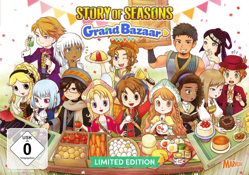 Story of Seasons Grand Bazaar Limited Edition (deutsch spielbar) (DE USK) (Nintendo Switch 2)