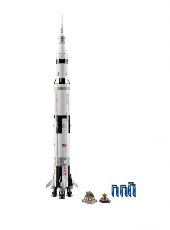 LEGO Ideas 92176 LEGO NASA Apollo Saturn V [neu - Verpackung hat Lagerspuren]