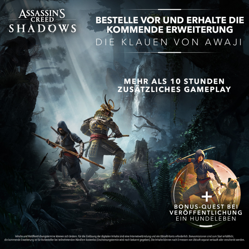 Assassin's Creed Shadows Collector's Edition [uncut] (deutsch spielbar) (AT PEGI) (XBOX Series X) [Verpackung leicht beschädigt]