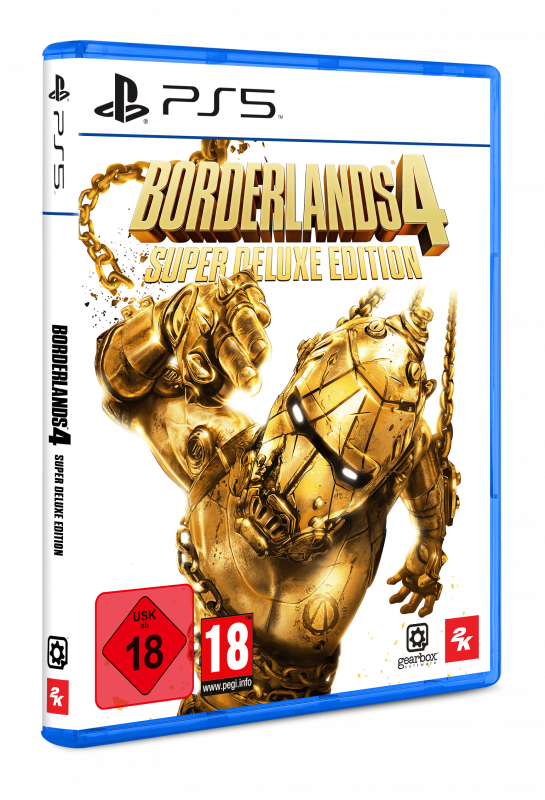 Borderlands 4 Super Deluxe Edition [uncut] (deutsch spielbar) (AT PEGI) (PS5) inkl. Golden Glory Pack DLC