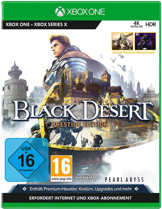 Black Desert Prestige Edition (deutsch) (AT PEGI) (XBOX ONE)