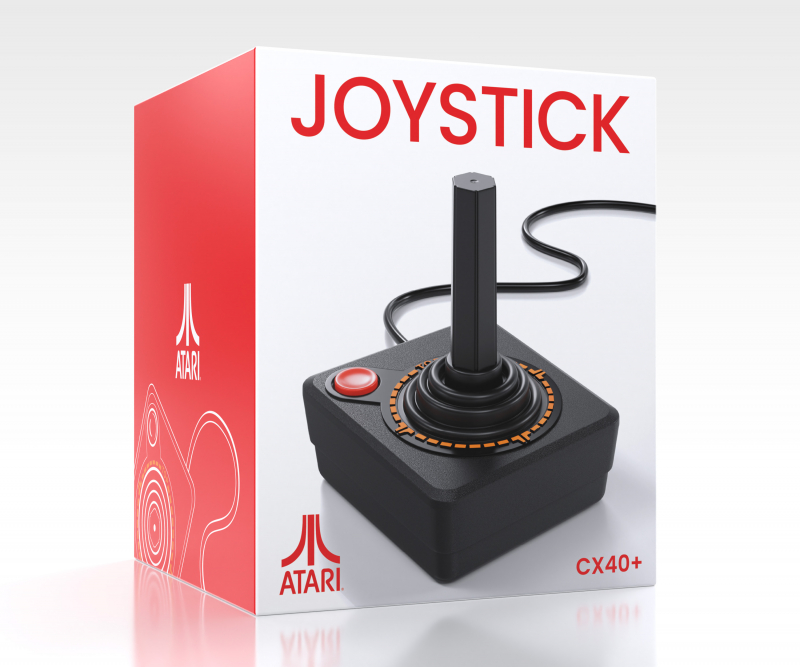 CX40+ Joystick für Atari 2600+, 2600 und 7800