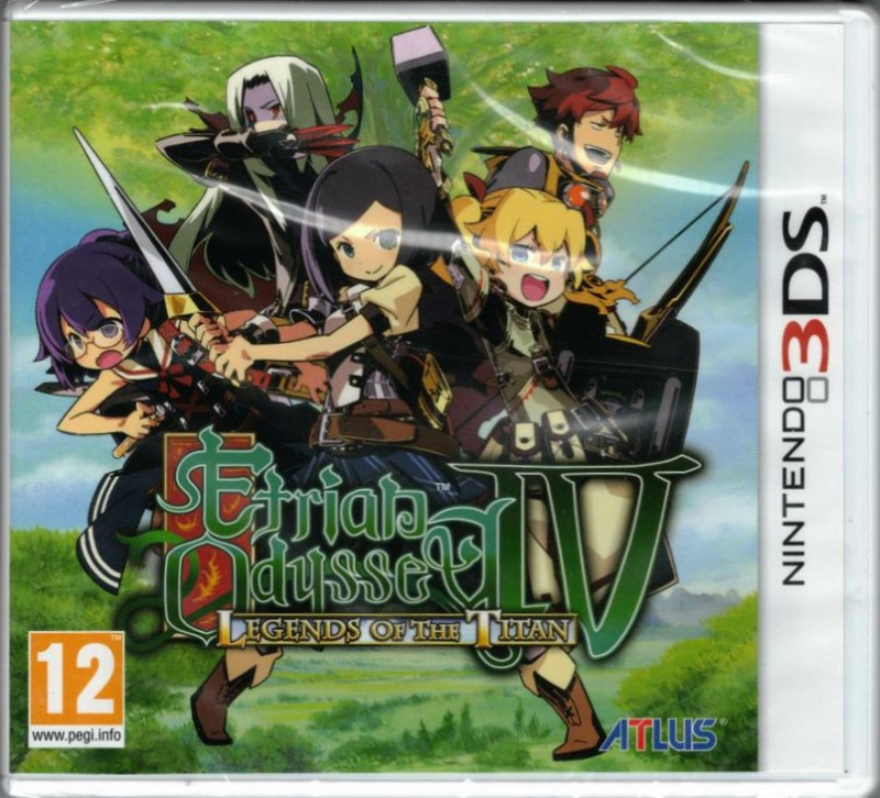 Etrian Odyssey IV Legends of the Titan (englisch) (EU PEGI) (3DS)